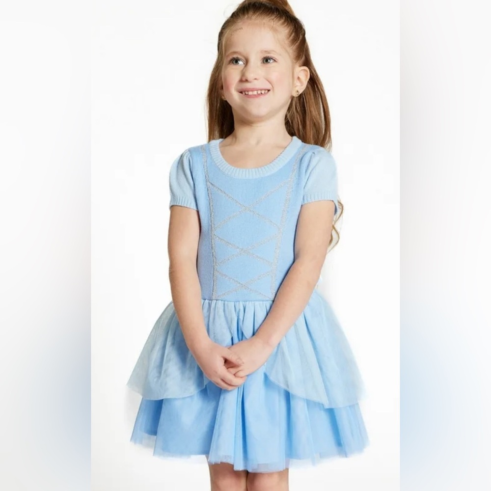 Disney Princess Girl Cinderella Cosplay Dress, Sizes 4T Dress Up costume Party